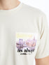 LC Waikiki Crew Neck Short Sleeve Printed Combed Cotton Men's T-shirt